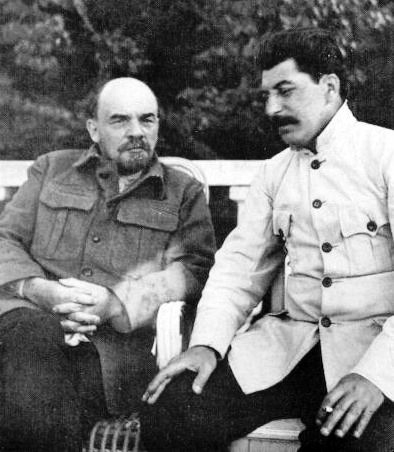 Ленин и Сталин, 1922 г.